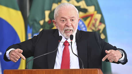 El presidente de Brasil, Luiz Inácio Lula da Silva