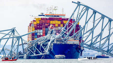 ¿Cuánto pierde EE.UU. a diario por el colapso del puente de Baltimore?