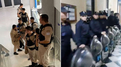 "Plata para reprimir": Trabajadores estatales encabezan una tensa jornada de protestas en Argentina