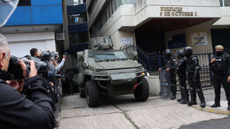 VIDEO: Jorge Glas, trasladado en un blindado desde la Unidad de Flagrancia