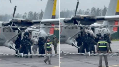 Correa denuncia que Jorge Glas fue "golpeado" y es llevado a Guayaquil (VIDEO)