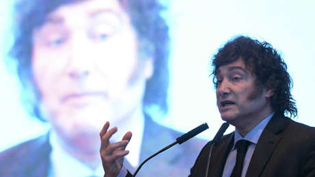 El presidente argentino, Javier Milei