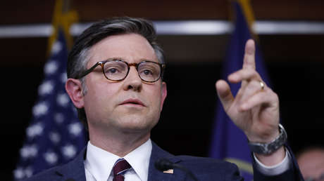 El presidente de la Cámara, Mike Johnson