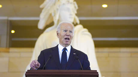 Biden compara Hamás con Hitler y condena las protestas en EE.UU.