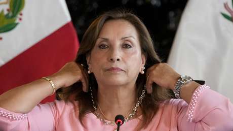 La presidenta de Perú, Dina Boluarte