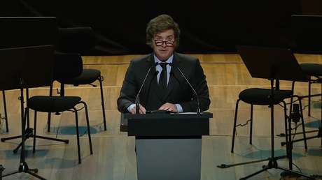 El presidente de Argentina, Javier Milei