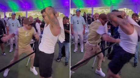 VIDEO: 'Canelo' Álvarez golpea en el hígado a un 'influencer' para "cumplir su sueño"