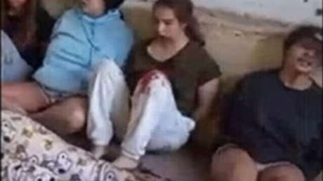 Publican imágenes del secuestro de cinco mujeres soldados israelíes el 7 de octubre por Hamás