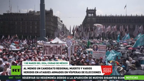 Al menos un candidato regional muerto y varios heridos en ataques armados en vísperas de elecciones en México