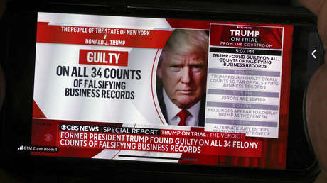 "Biden usa el sistema de Justicia como arma", denuncian los republicanos tras el veredicto contra Trump