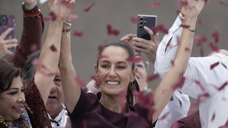 Rusia felicita a Sheinbaum por su victoria en las presidenciales de México