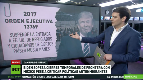 Biden sopesa cierres temporales de la frontera sur pese a criticar las políticas antiinmigrantes