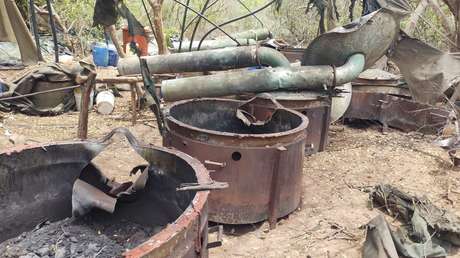 Desmantelan en México el segundo mayor 'narcolaboratorio' encontrado desde 2018