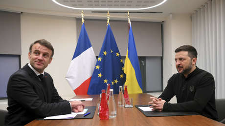 Zelenski aborda con Macron su iniciativa para enviar fuerzas de "estabilización" a Ucrania