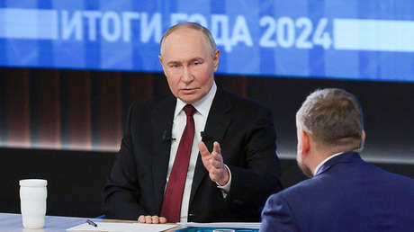 ¿De qué habló Putin en su diálogo con la prensa y ciudadanía sobre el balance del año?