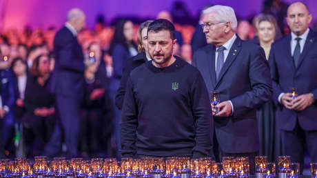 "Repugnante y cínica": Rusia comenta la presencia de Zelenski en Auschwitz