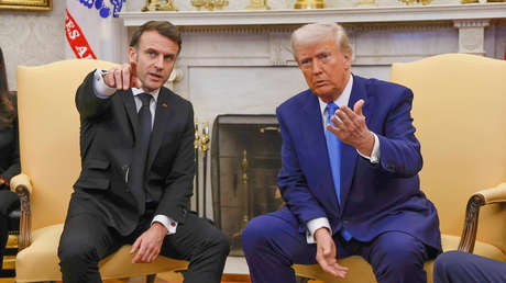 "Pérdida de tiempo": Funcionarios europeos sobre la reunión de Macron con Trump