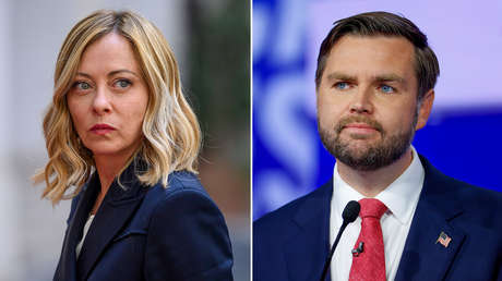 "Llevo años diciéndolo": Primera ministra italiana respalda a Vance en su sentimiento antieuropeo