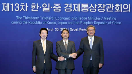 China, Japón y Corea del Sur planean respuesta conjunta a los aranceles de Trump