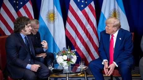 El descalabro de los mercados arruina la 'celebración' de Milei por los aranceles de Trump