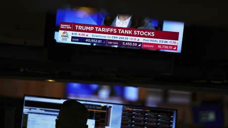 Fuerte caída de Wall Street por un contrataque comercial de China