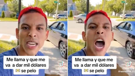 Se viralizan videos de 'tiktoker' procesado en Venezuela en los que reclama pagos de Juan Guaidó