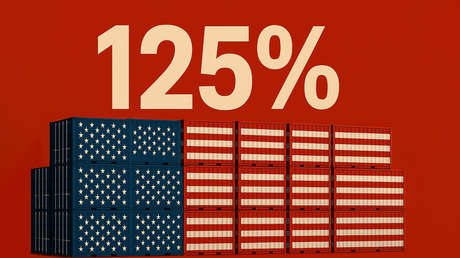 China eleva aranceles sobre los productos estadounidenses al 125 %