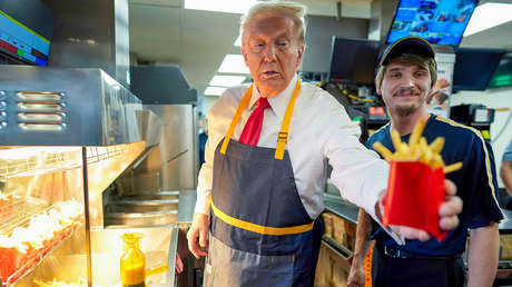 Preguntan si Trump come menos McDonald's y la Casa Blanca dice esto