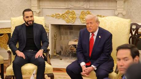 "Has combatido el crimen como yo": Trump alaba a Bukele en la Casa Blanca