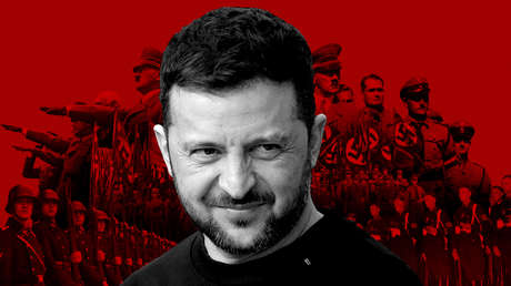 Ignorar la victoria sobre Hitler en Rusia y visitar Ucrania, que glorifica el nazismo: el "cínico" llamado de Zelenski a la UE