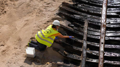 "Encuentro excepcional": Hallan restos de un antiguo barco durante unas obras en Barcelona