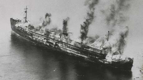 Londres bombardeó buques con miles de presos soviéticos de campos de concentración nazis