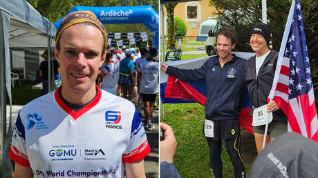 Atleta ruso gana un duro ultramaratón en Francia al correr más de 1.000 km
