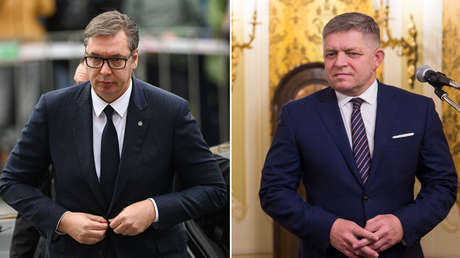 "Es una vergüenza": Lavrov denuncia que países europeos cerraran su espacio aéreo a Vucic y Fico