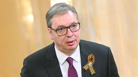 Vucic: "Le di mi palabra a Putin de que estaría aquí el 9 de mayo y la cumplí"