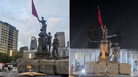 Inauguran en Venezuela un monumento en honor a los soldados soviéticos