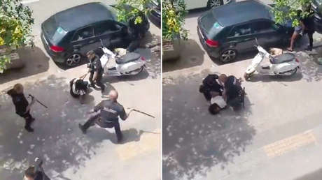 VIDEO: Denuncian brutalidad policial contra una familia colombiana en España