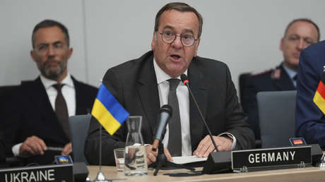 "En pocas semanas": Pistorius le pone plazo a la llegada de armas de largo alcance a Kiev