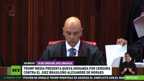 Trump Media presenta nueva demanda por censura contra el juez brasileño Alexandre de Moraes