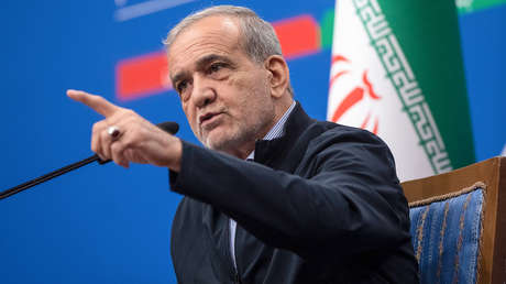 "No queríamos la guerra y no la empezamos": Presidente iraní acusa a EE.UU. de favorecer la agresión israelí