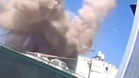 VIDEOS: Dron iraní impacta contra un edificio en Israel