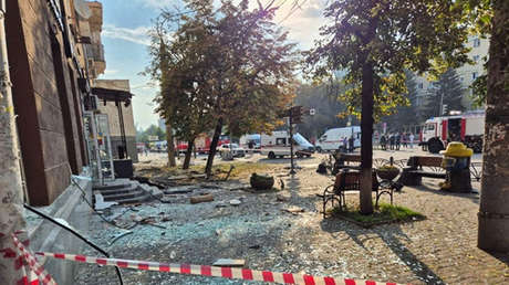 Autos en llamas, casas dañadas y ventanas rotas: ciudad rusa es atacada por drones ucranianos (FOTOS, VIDEOS)