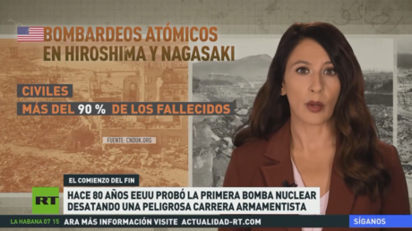 Hace 80 años EE.UU. probó la primera bomba nuclear desatando una peligrosa carrera armamentista
