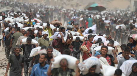 Trump se queja de que nadie le dio las gracias por financiar ayuda alimentaria a Gaza