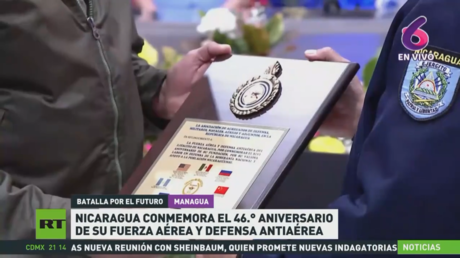 Nicaragua conmemora el 46.° aniversario de su Fuerza Aérea y Defensa Antiaérea