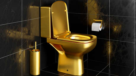 Descubren un inodoro de oro en la casa de un socio de Zelenski (FOTO)