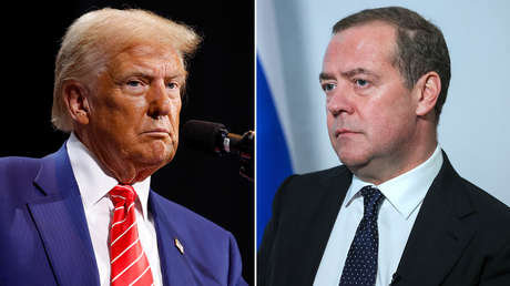 Trump: "He ordenado desplegar dos submarinos nucleares tras declaraciones del expresidente ruso Medvédev"