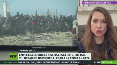 Empleada de la ONU: El sistema está roto, los más vulnerables no pueden llegar a la ayuda en Gaza