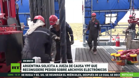 Argentina solicita a jueza de la causa YPF que reconsidere pedido sobre archivos electrónicos