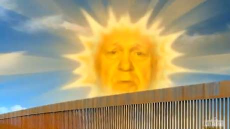 La Casa Blanca amenaza a los inmigrantes con un extraño video inspirado en los Teletubbies